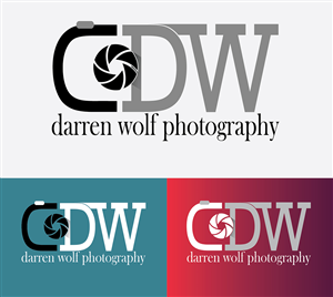 Logo-Design von LogomaT für Darren Wolf Photography | Design: #5530621