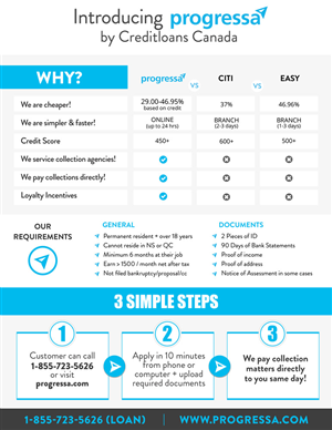 Broschüren-Design von Mila@CreativeMotions.com