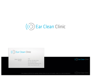 Diseño de Logo por Daniel Caso Design para Ear Clean Clinic | Diseño: #5488166