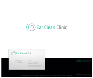 Diseño de Logo por Daniel Caso Design para Ear Clean Clinic | Diseño: #5488169