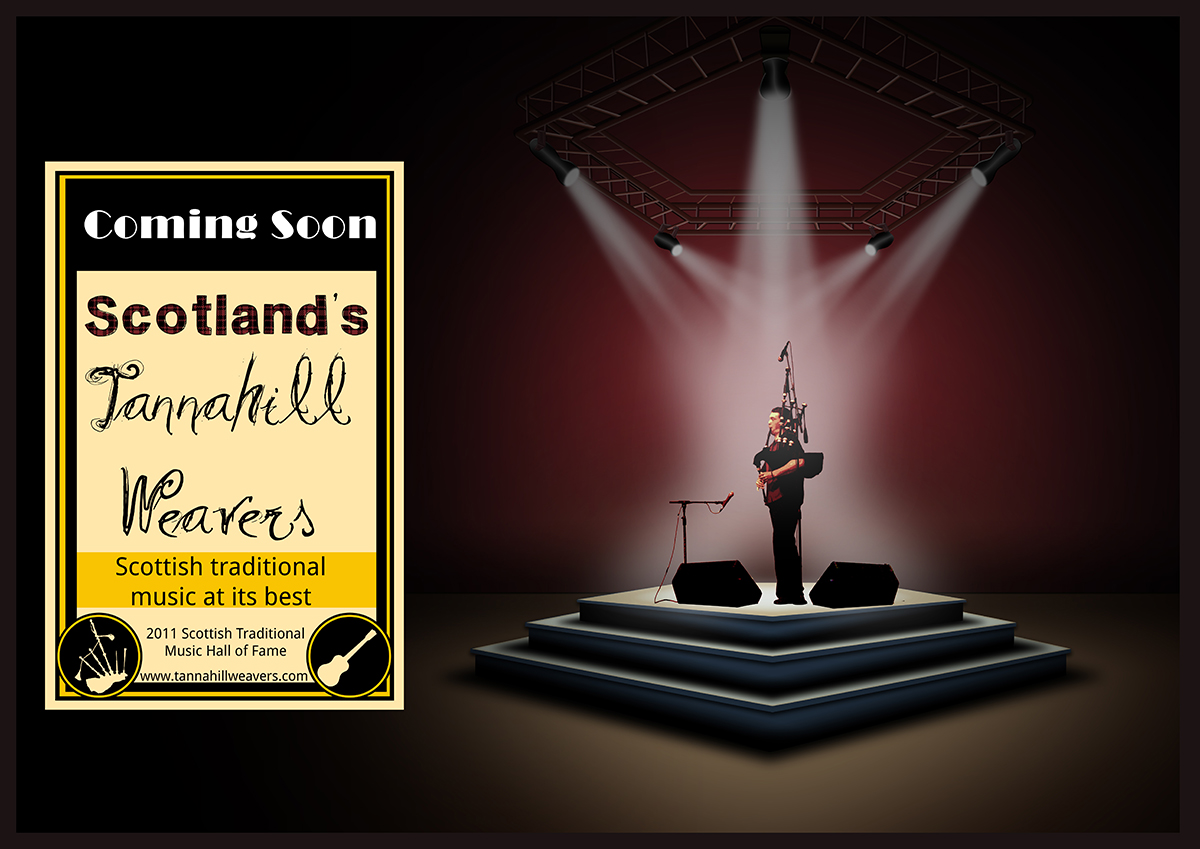 Poster Design by Vociferous for Tannahill Weavers | Design #1973494