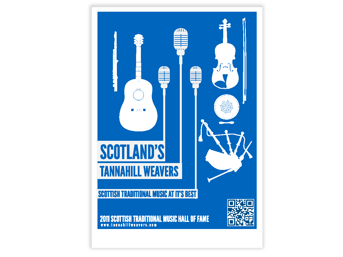 Poster Design by Mr Heccentric for Tannahill Weavers | Design #1968232