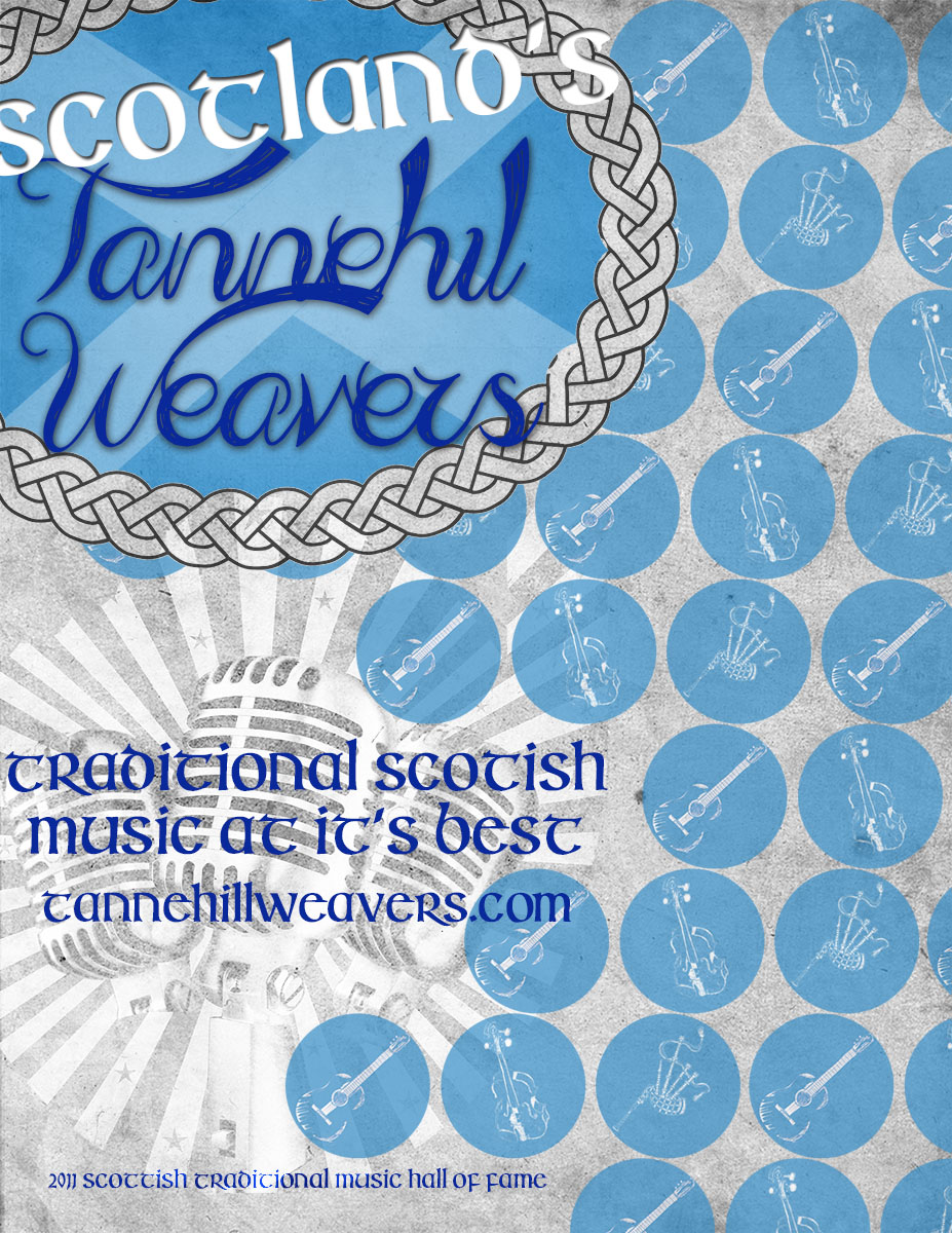 Poster Design by Adam Dubberly for Tannahill Weavers | Design #1888748