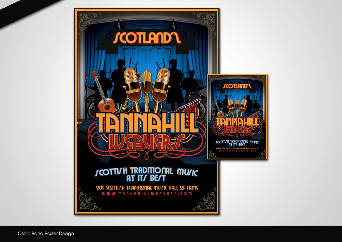 Design de Poster par disign pour Tannahill Weavers | Design #1893503