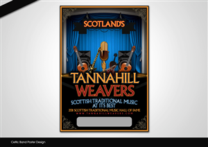 Poster Design by disign for Tannahill Weavers | Design: #1910052