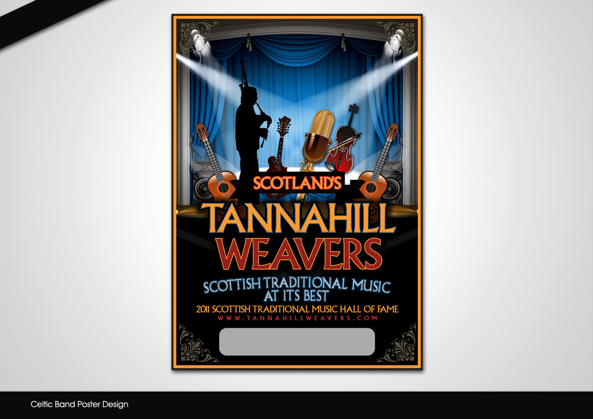 Poster-Design von disign für Tannahill Weavers | Design #1917128