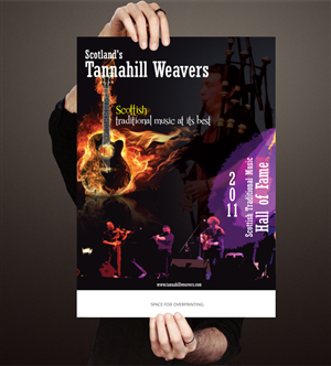 Poster Design by roopaljain for Tannahill Weavers | Design: #1940206
