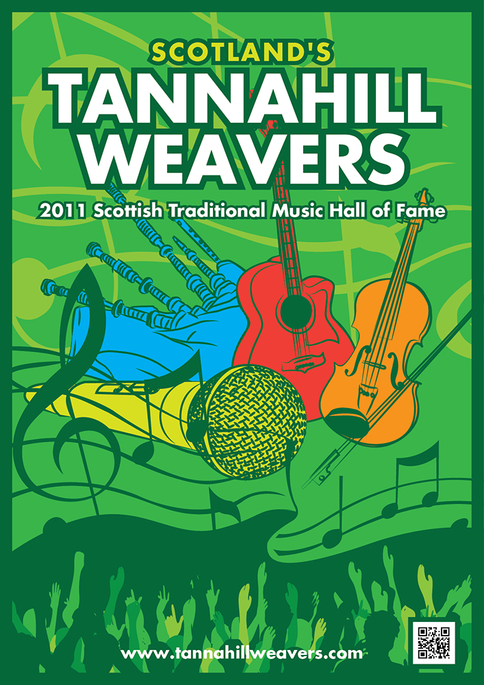 Poster-Design von Razzvan für Tannahill Weavers | Design #1968314