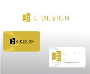 Business Card Design by GGV for C Design | Design: #5487546