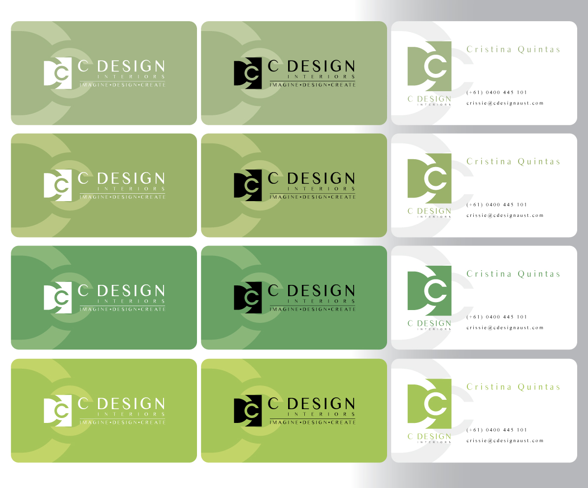 Business Card Design by GGV for C Design | Design #5495290
