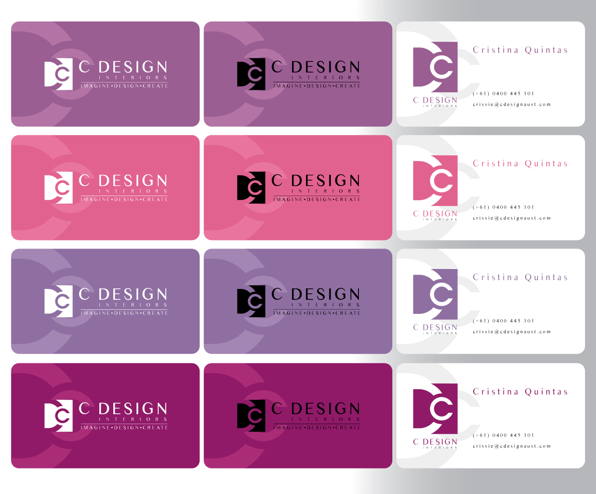 Business Card Design by GGV for C Design | Design #5495305
