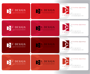 Business Card Design by GGV for C Design | Design: #5495324