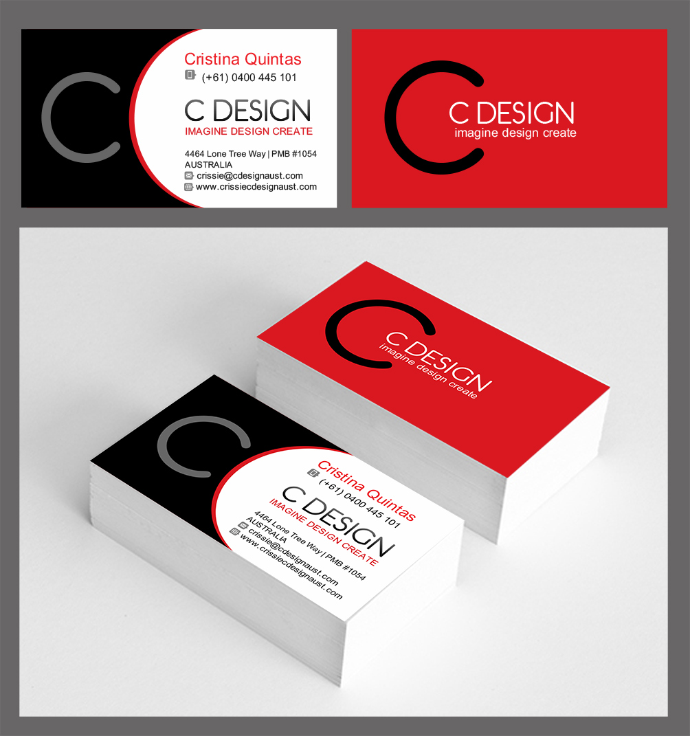 Business Card Design by sanalkumar for C Design | Design #5497623