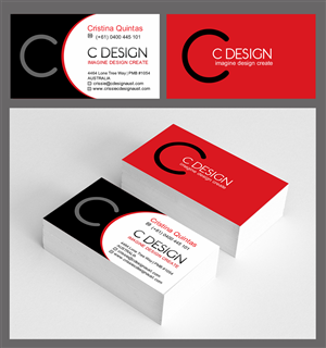 Business Card Design by sanalkumar for C Design | Design: #5497623