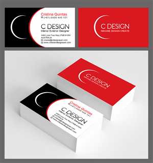 Business Card Design by sanalkumar for C Design | Design: #5498183