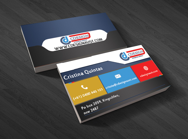 Business Card Design by jack22anish for C Design | Design #5489990
