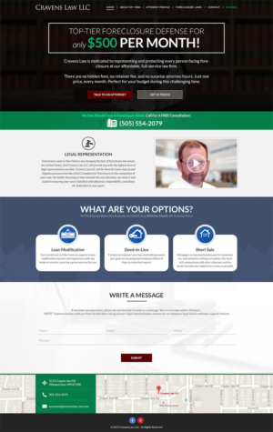 Web Design by usmanmd for Maverick Web Video | Design #9504553