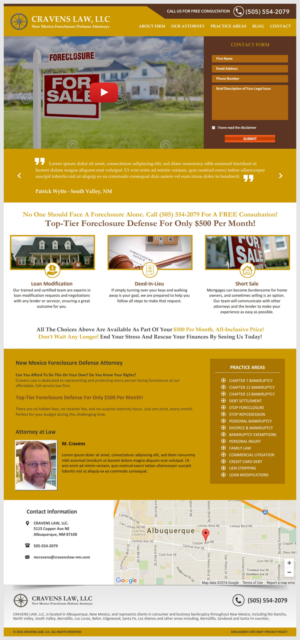 Web Design by -Marc- for Maverick Web Video | Design: #9455438