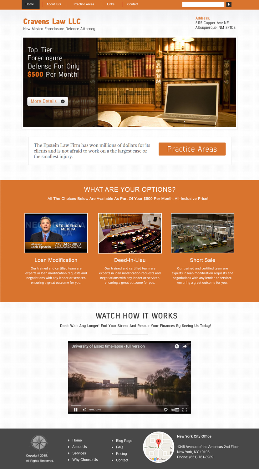 Web Design par webxvision pour Maverick Web Video | Design #9474665