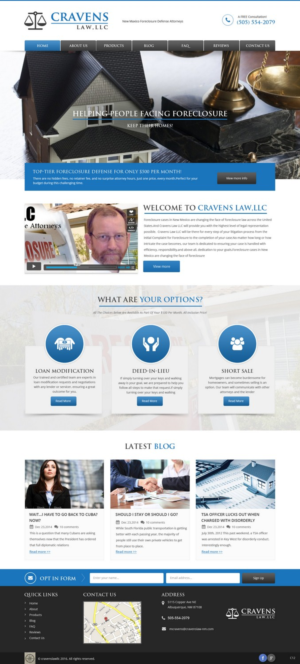 Web Design by pb for Maverick Web Video | Design: #9455747