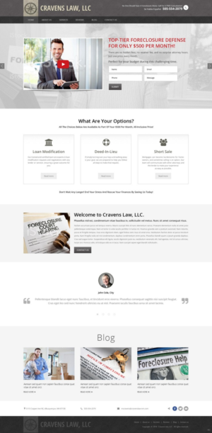 Web Design by pb for Maverick Web Video | Design: #9460896