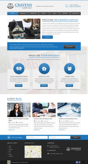 Web Design by pb for Maverick Web Video | Design: #9465110