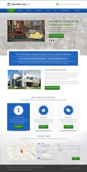 Web Design by pb for Maverick Web Video | Design: #9481133