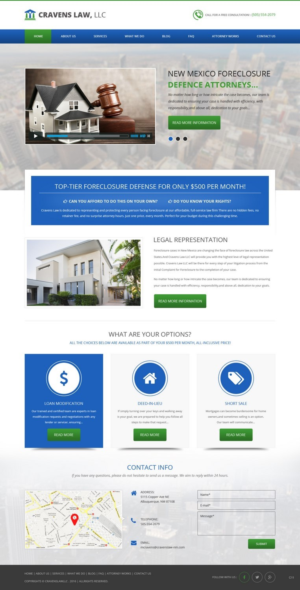 Web Design by pb for Maverick Web Video | Design: #9481136