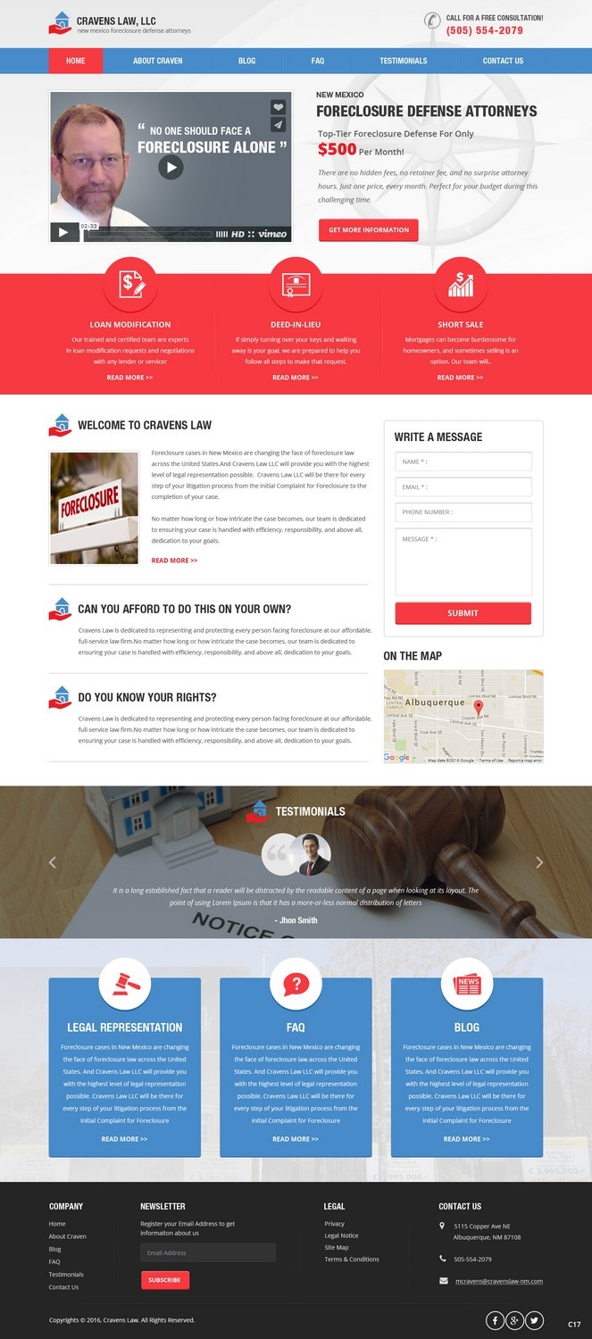 Web Design by pb for Maverick Web Video | Design #9481147