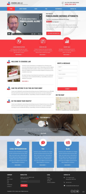 Web Design by pb for Maverick Web Video | Design: #9481147