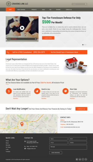 Web Design by pb for Maverick Web Video | Design: #9491104