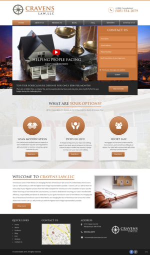 Web Design by pb for Maverick Web Video | Design: #9550611
