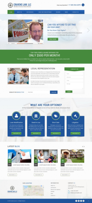 Web Design by pb for Maverick Web Video | Design: #9562539