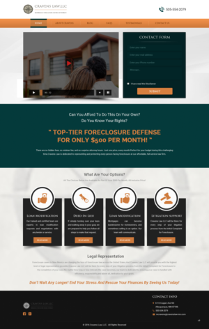 Web Design by pb for Maverick Web Video | Design: #9562541