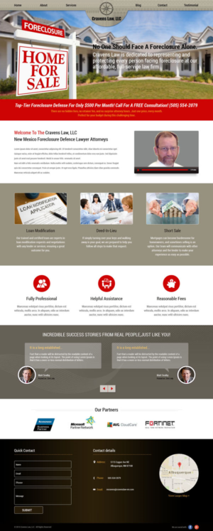 Web Design by Tpith for Maverick Web Video | Design: #9477006