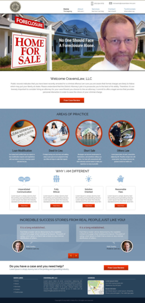 Web Design by Tpith for Maverick Web Video | Design: #9490971