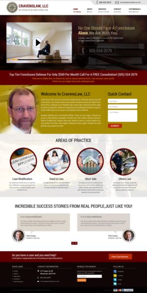 Web Design by Tpith for Maverick Web Video | Design: #9511415