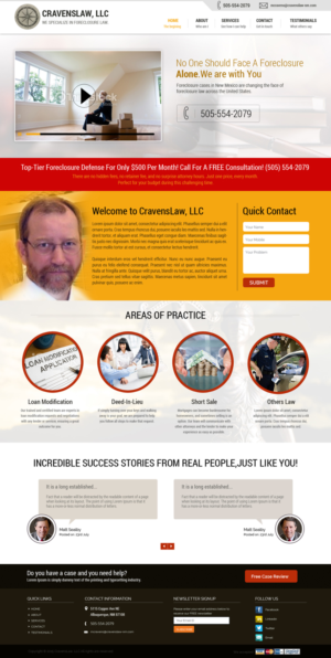 Web Design by Tpith for Maverick Web Video | Design: #9511417