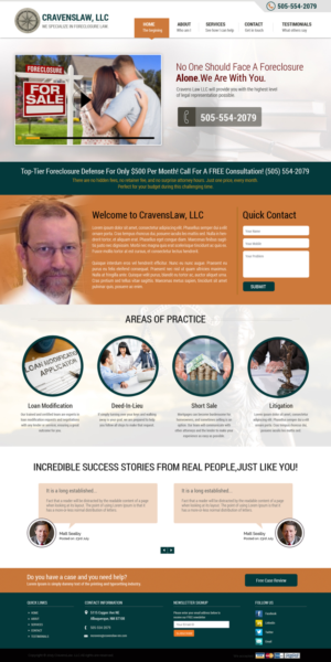 Web Design by Tpith for Maverick Web Video | Design: #9536874