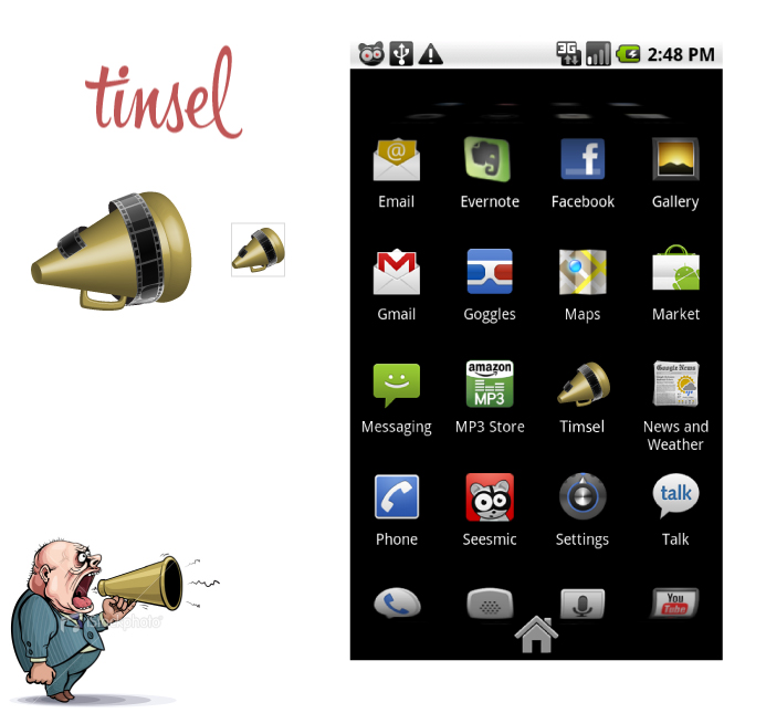 Icon Design by Tildinaz for Tinsel | Design #1517942