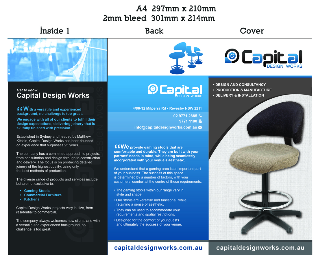 Design de Brochure par JJamesDesign pour ce projet | Design #284901
