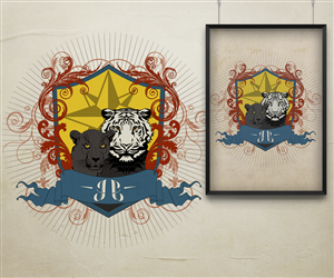 Newlywed couple Needs a Family Seal/Coat-of-Arms Graphic design | Grafik-Design von kaatem