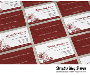 Business Card Design by Phoenix Dragon for arendt cranberry | Design: #5541356
