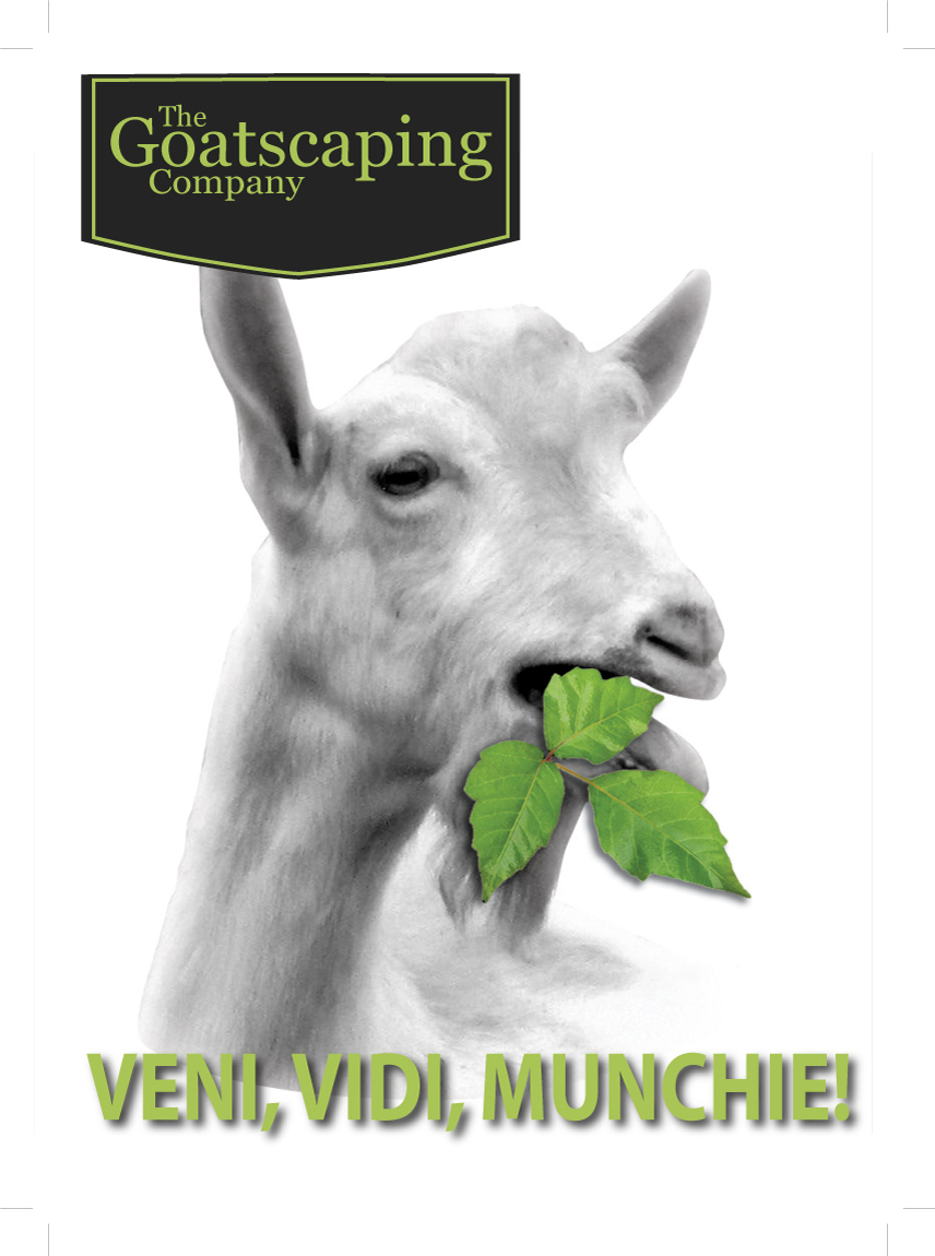 T-shirt Design by fourdog123 for The Goatscaping Company, Inc. | Design #5585142