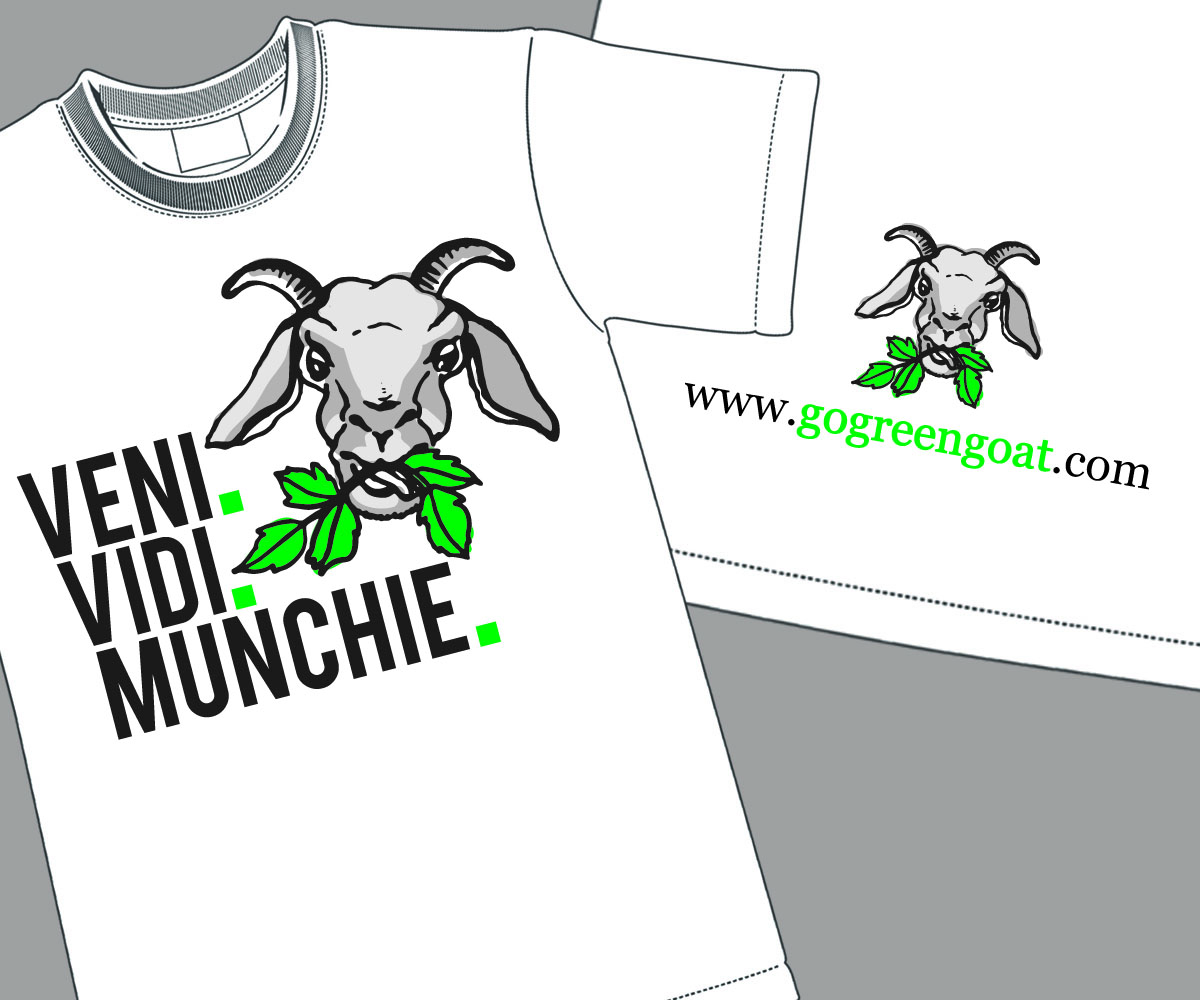 T-shirt Design by carrigy2 for The Goatscaping Company, Inc. | Design #5579117
