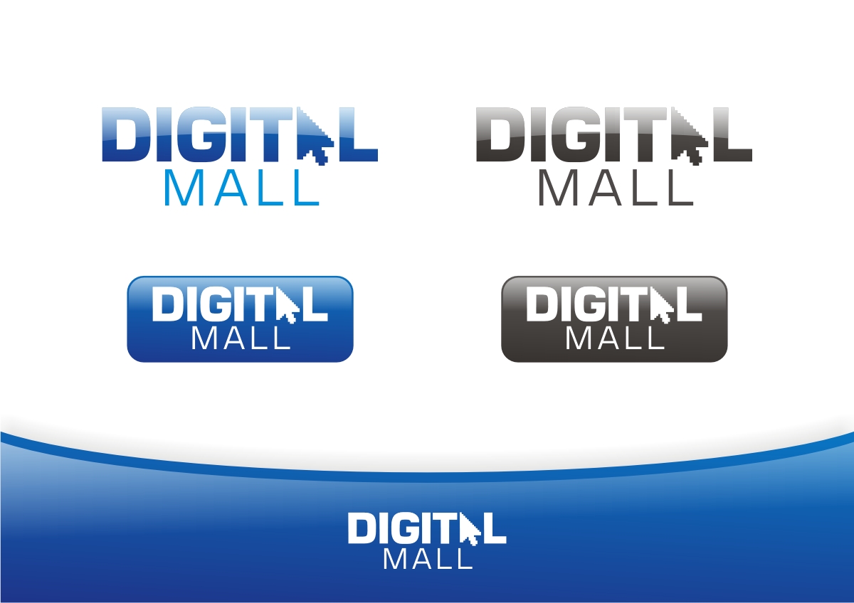 Logo Design by Chris McGrath for Digital Mall | Design #1732379