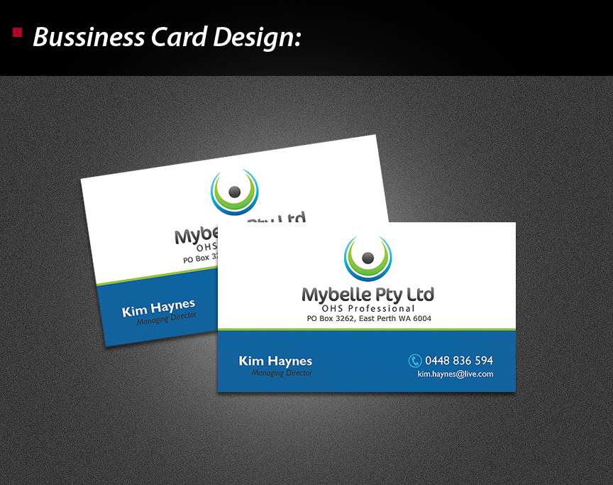 Stationery Design by wolfgfxdesign for Mybelle Pty Ltd | Design #1524520