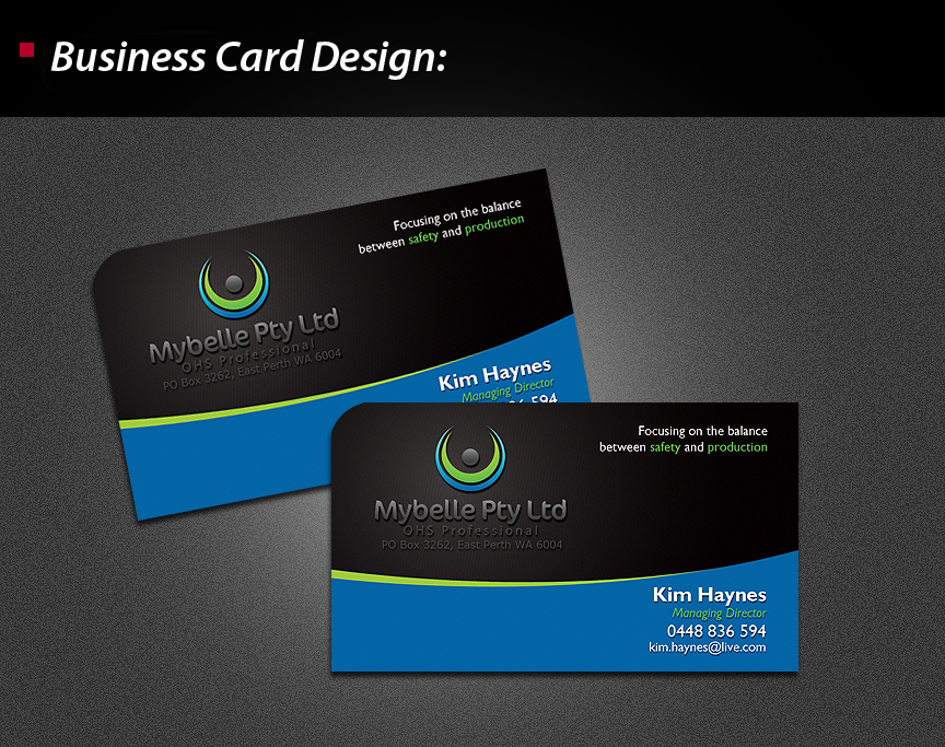 Diseño de Papelería por wolfgfxdesign para Mybelle Pty Ltd | Diseño #1548047