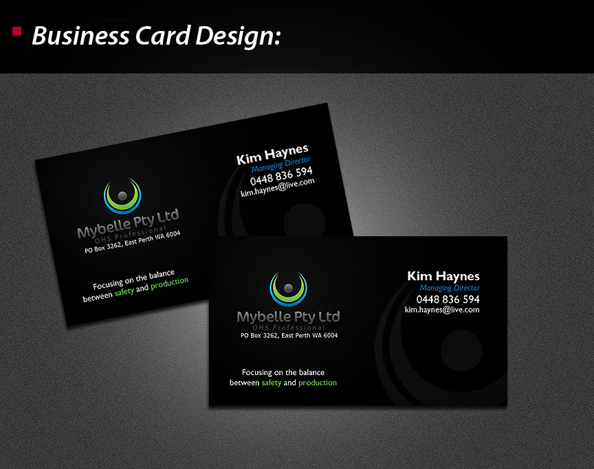 Diseño de Papelería por wolfgfxdesign para Mybelle Pty Ltd | Diseño #1558178