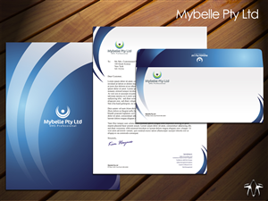 Stationery Design by sadzip for Mybelle Pty Ltd | Design: #1577405